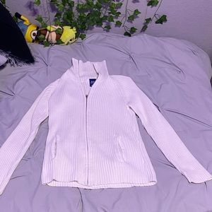 High Sierra, S, White Zip Up w Pockets